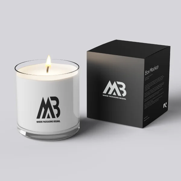 Custom Black Candle Boxes 4